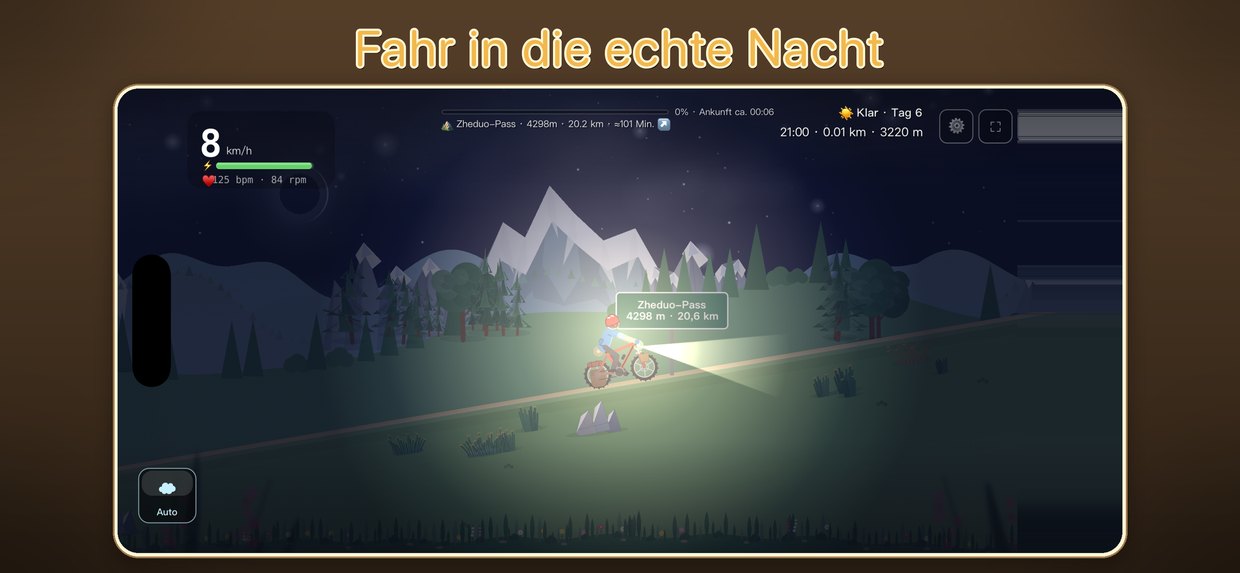 Fahr in die echte Nacht