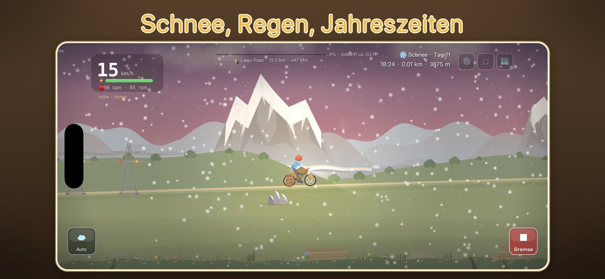 Schnee, Regen, Jahreszeiten