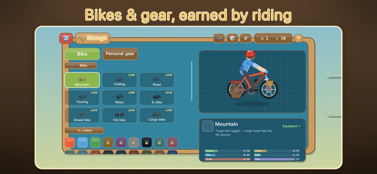 Cycling 318 — in-game scene