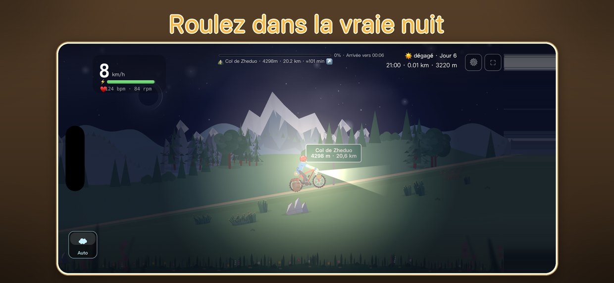 Roulez dans la vraie nuit
