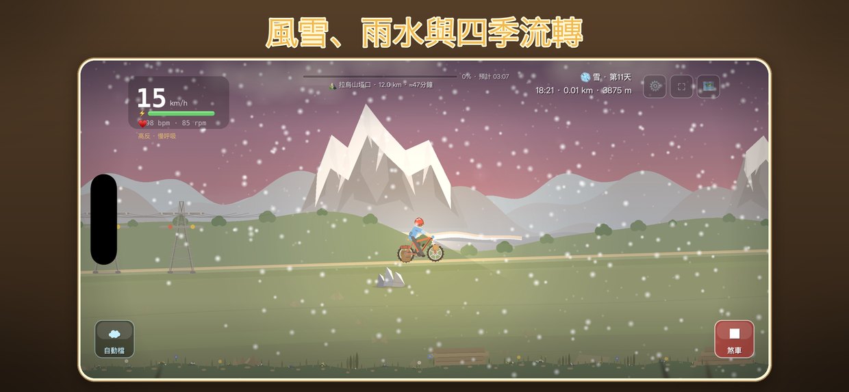風雪、雨水與四季流轉