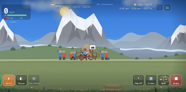 拉乌山垭口 — Cycling 318